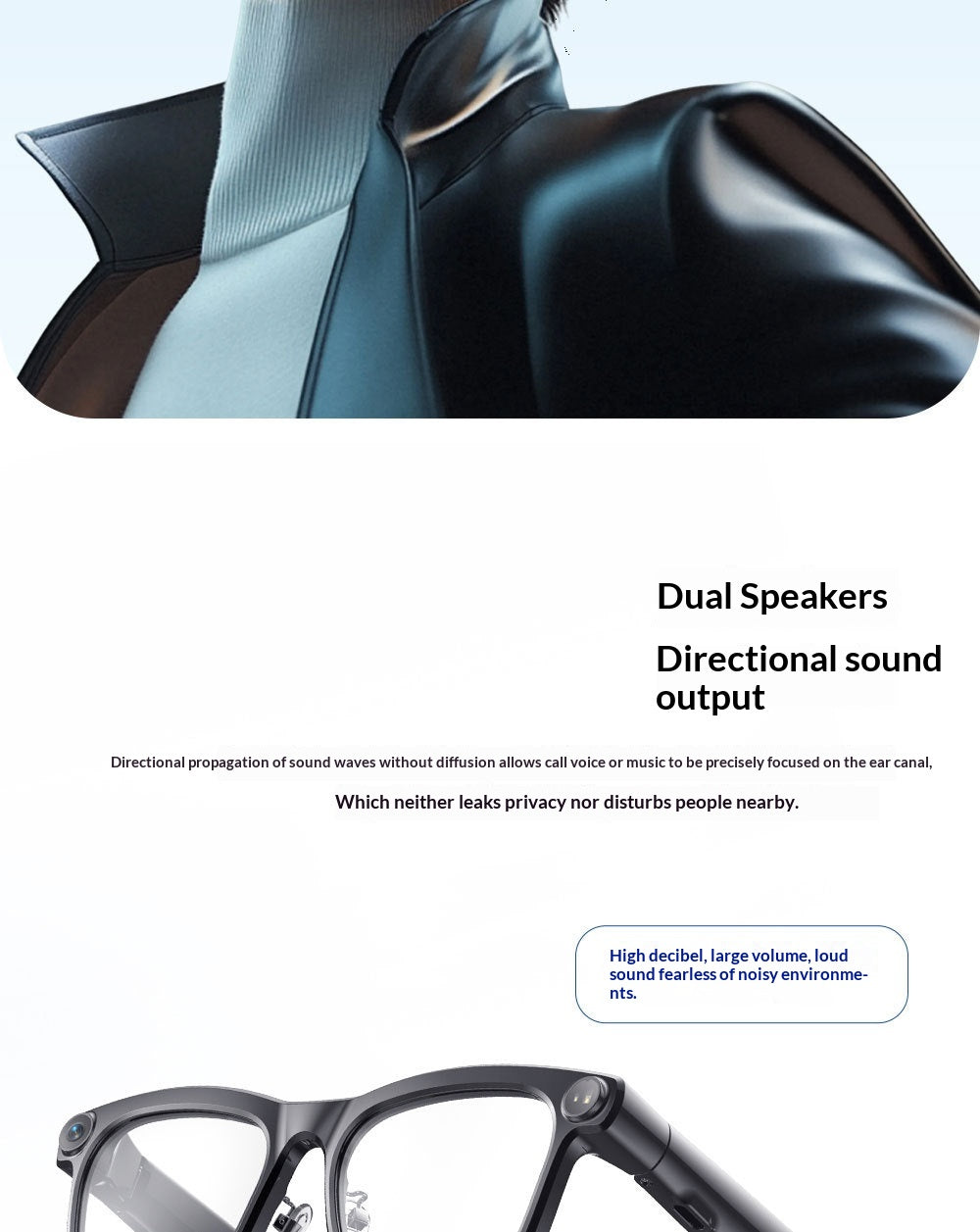 Lunettes intelligentes AI