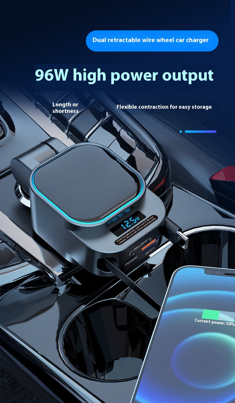 SC07 One-to-Four Fast Digital USB Charger