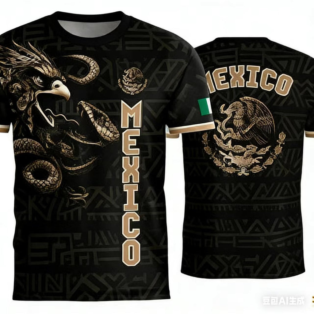 T-shirt à manches courtes imprimé en 3D