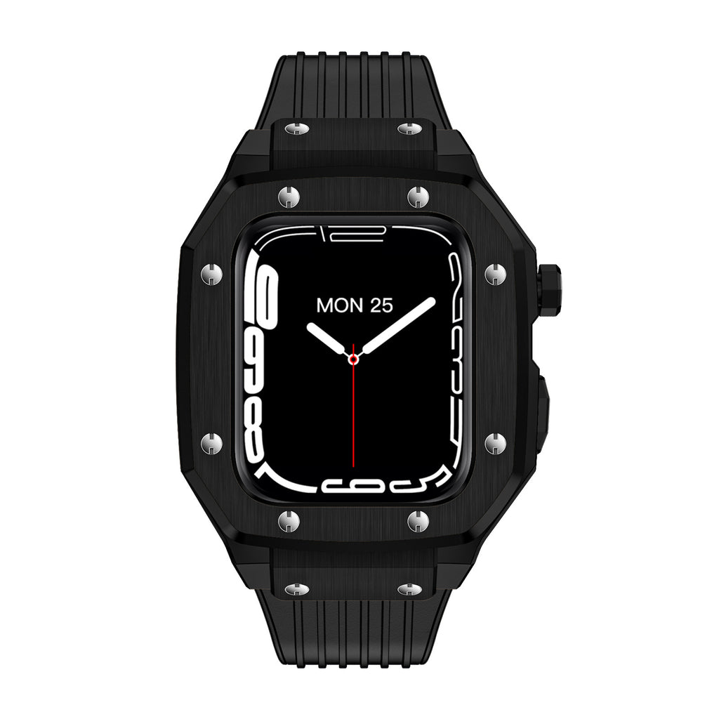 Montre avec revêtement de protection mécanique en alliage de zinc