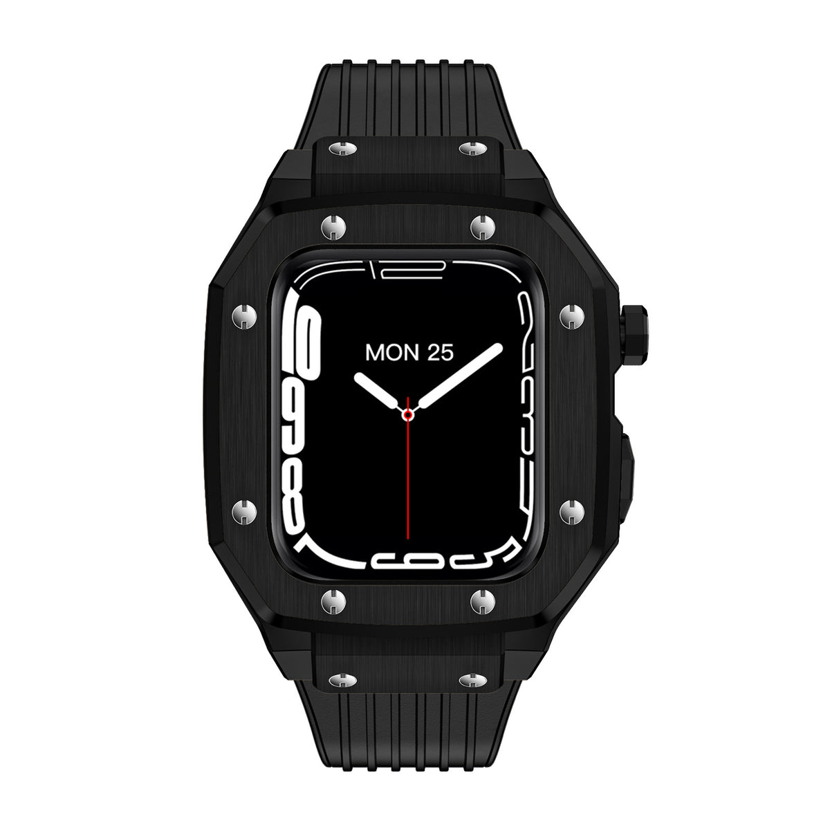 Montre avec revêtement de protection mécanique en alliage de zinc