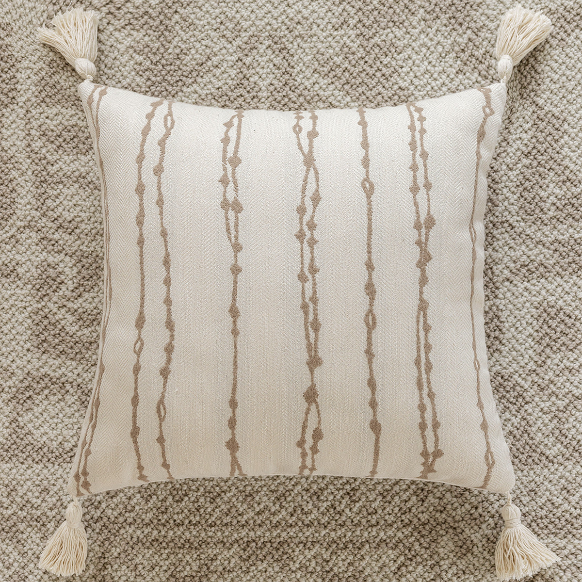 Coussin Coussin en peluche et support lombaire pour le canapé