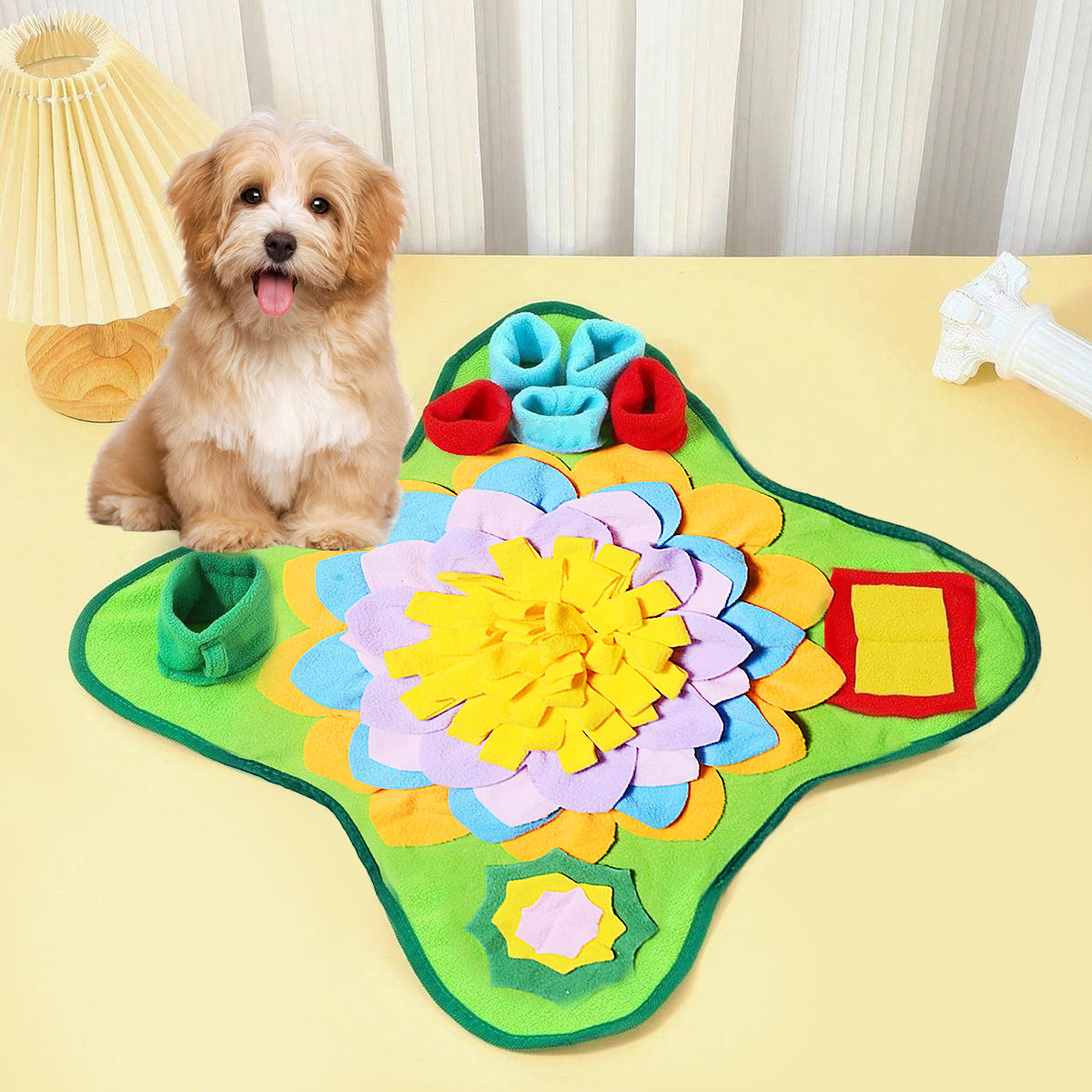 Pet Smell Mat Puzzle Chien Entraînement Cacher les aliments Couverture