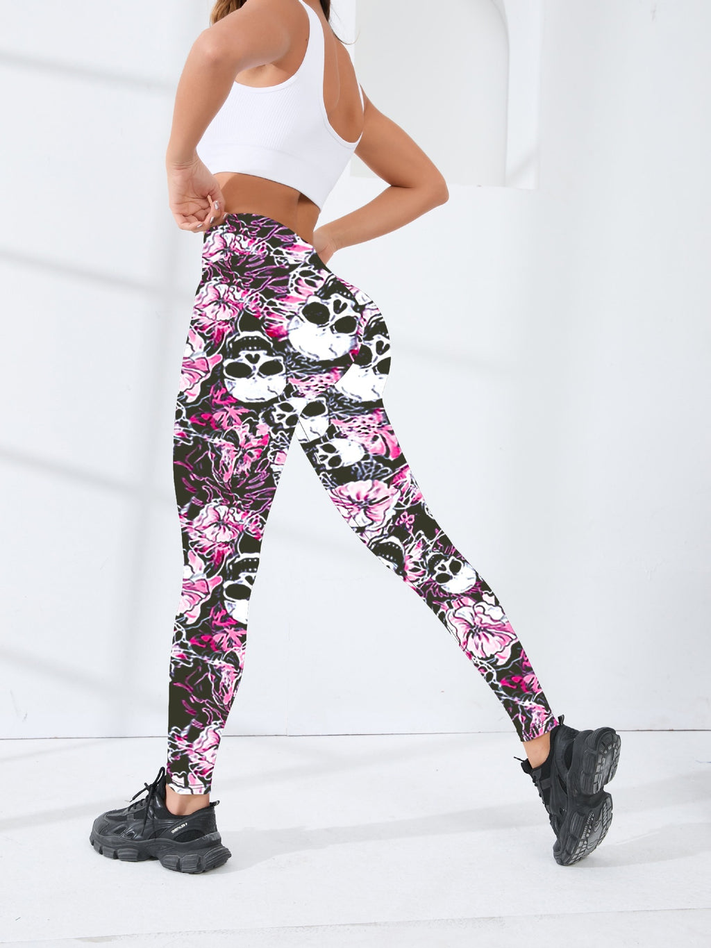 Pantalons de yoga européens et américains
