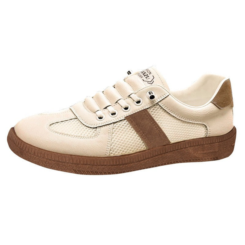 Printemps Arrivée Allemand Chaussures de formation pour hommes Mesh Respirant Casual