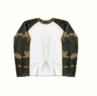 T-Shirt à tissage à taffe noir pour hommes