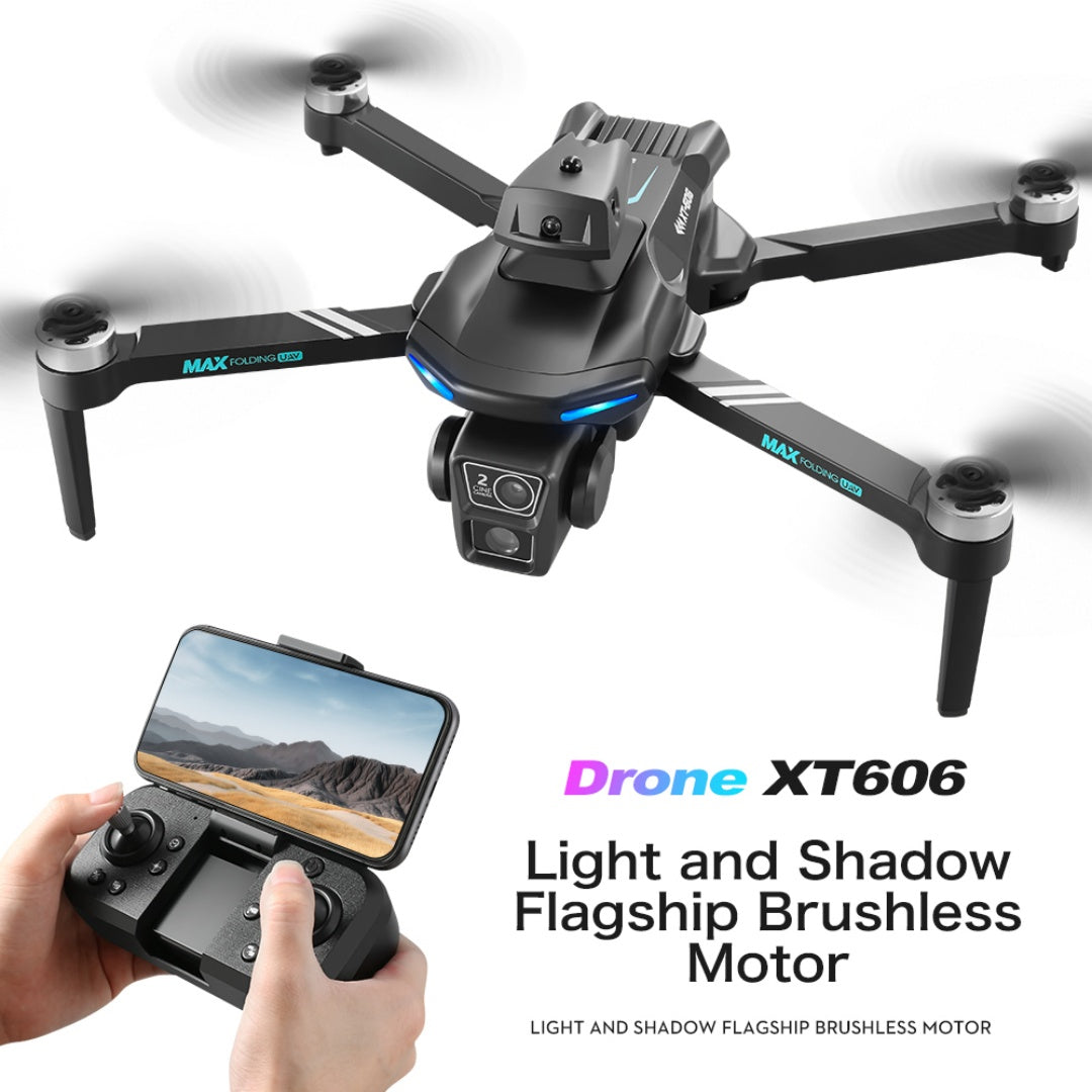 XT606 Drone électrique double caméra