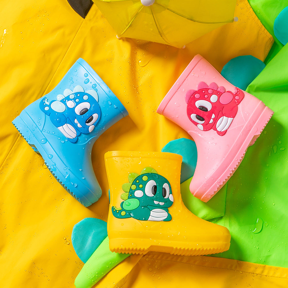 Bottes de pluie pour enfants Cartoon Waterproof Short Tube Rain Shoes