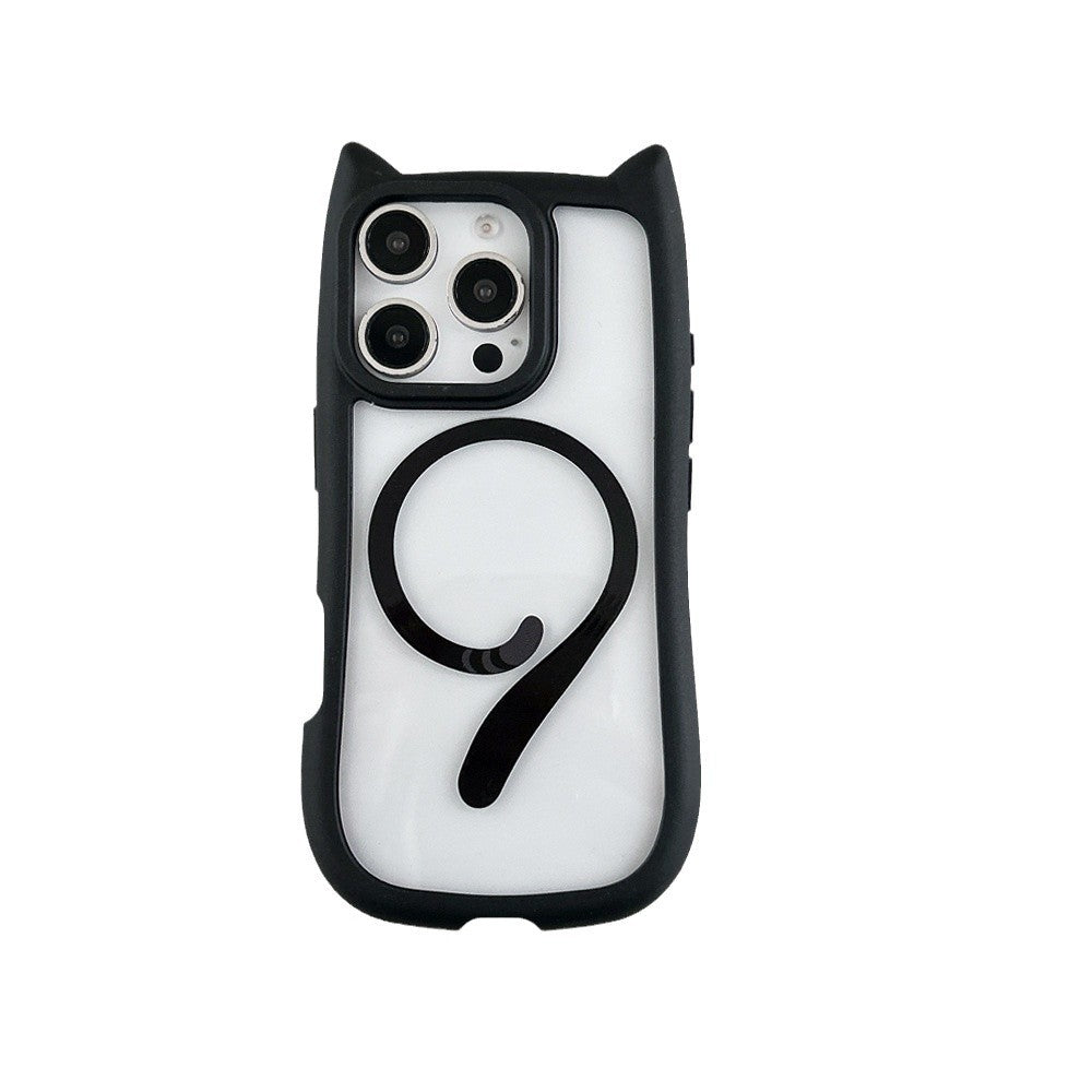 Cas de téléphone acrylique transparent Tpu