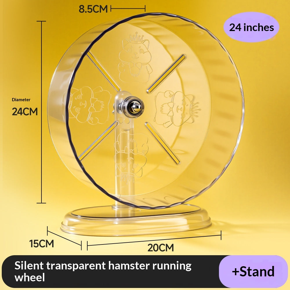 Hamster Running Wheel Silent Exercice de grande taille