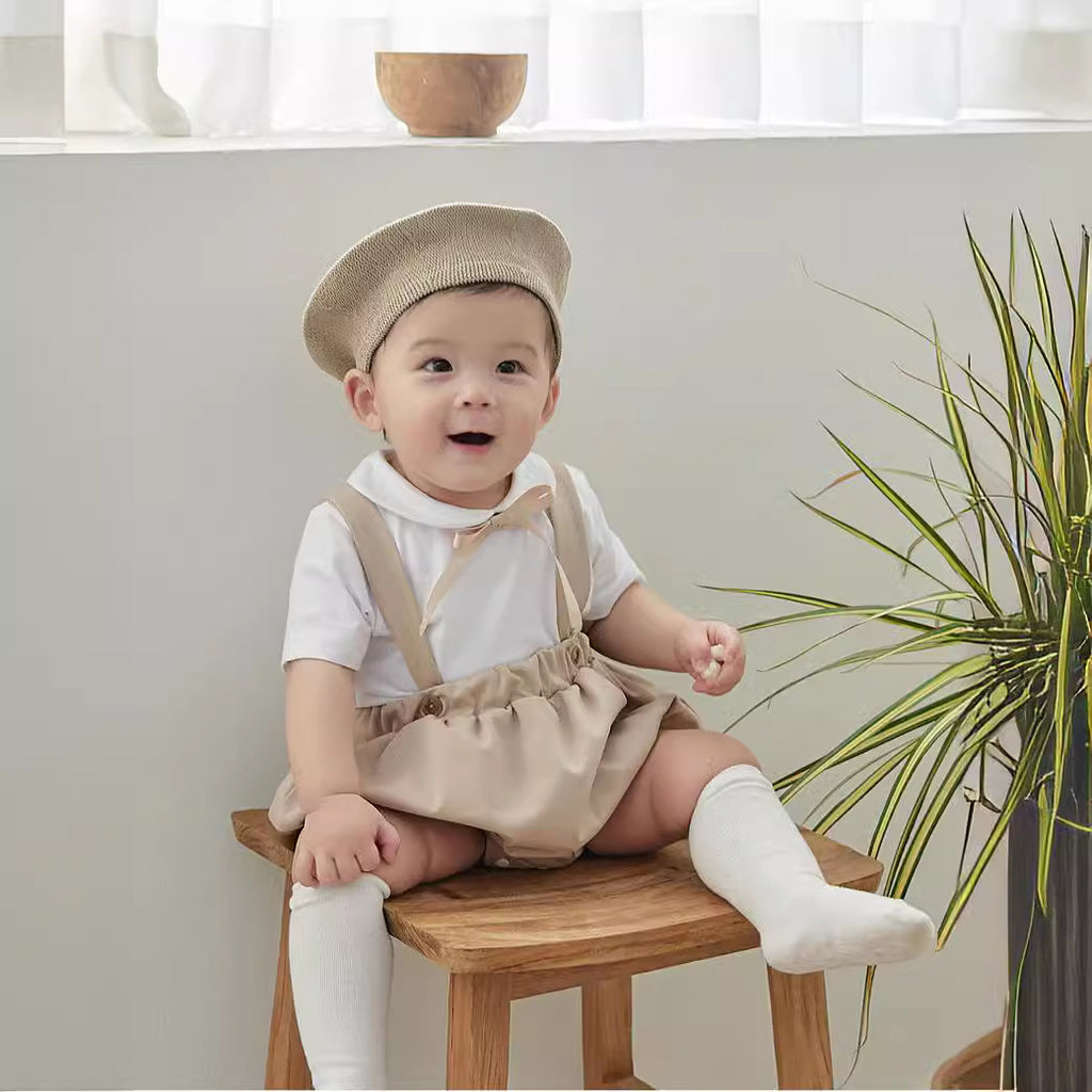 Ins Style Baby Shorts Baby British Style Pantalons Outwear