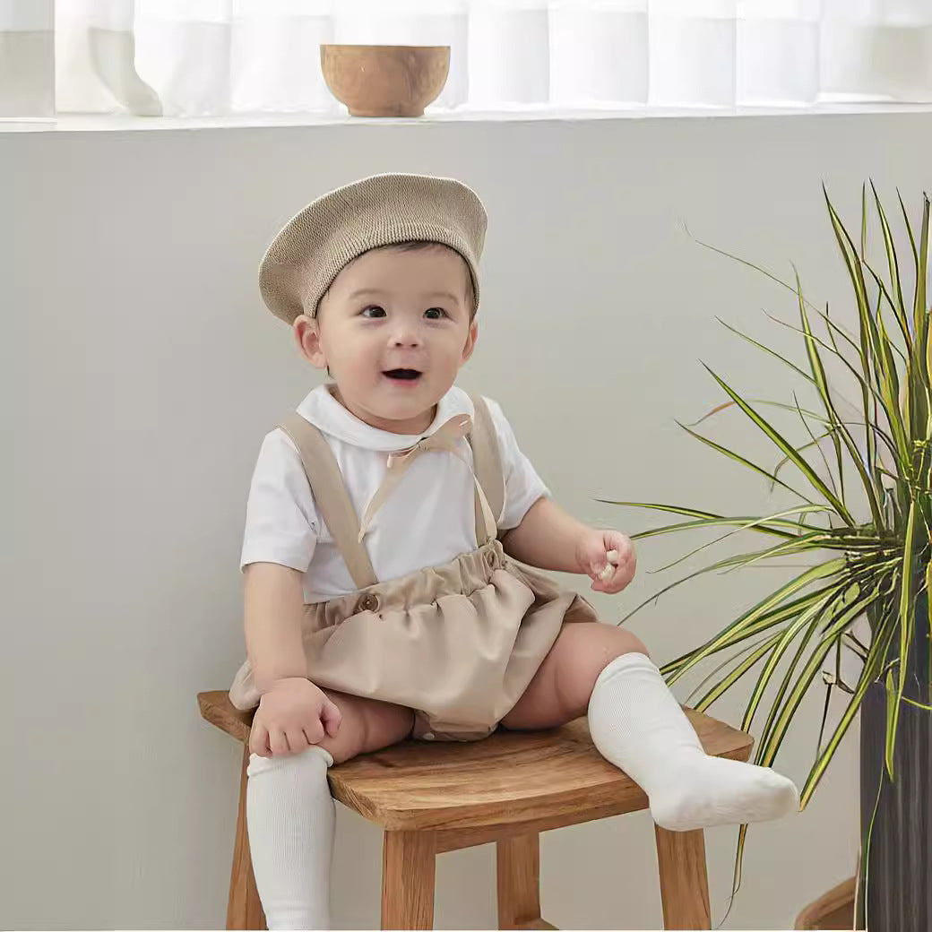 Ins Style Baby Shorts Baby British Style Pantalons Outwear