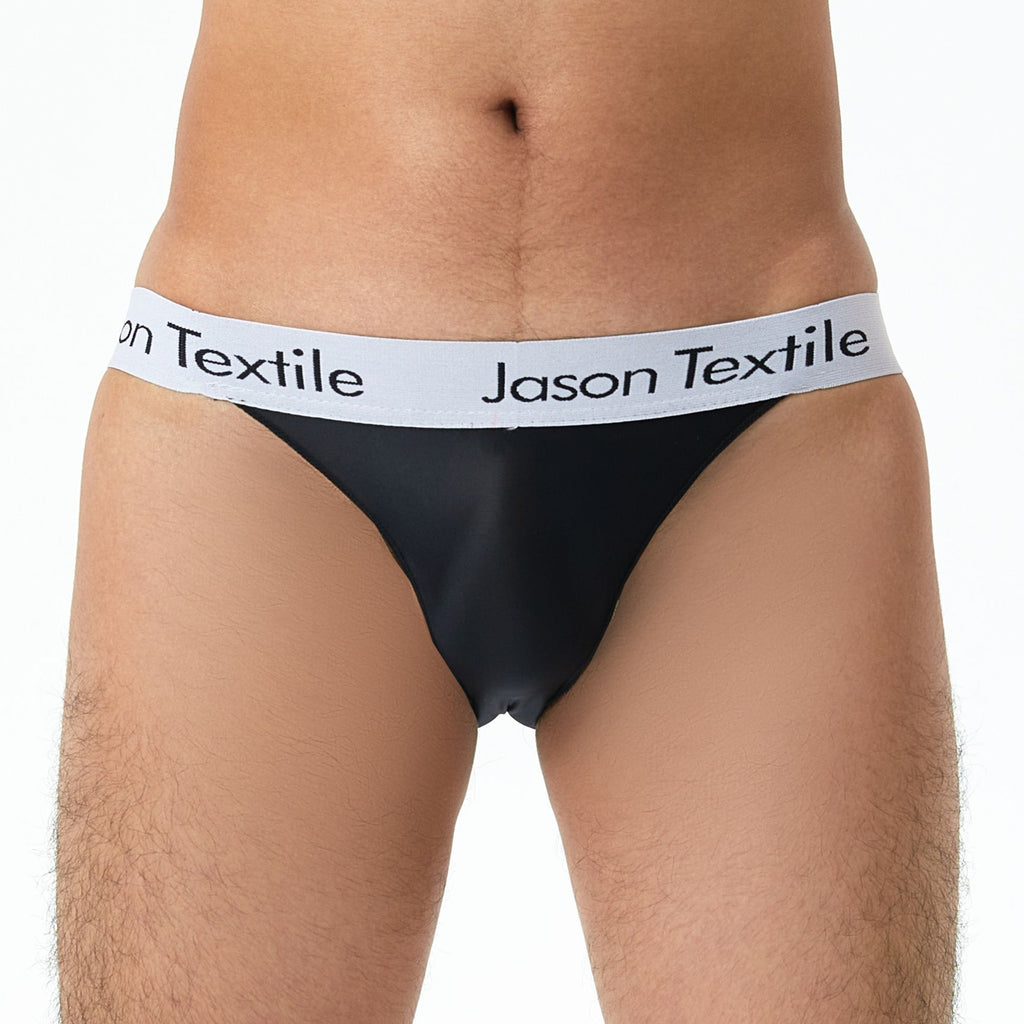 Slip soyeux mince et transparent
