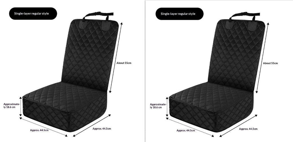 Tapis d'animal imperméable et résistant aux taches pour sièges arrière de voiture