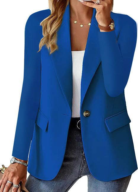 Veste de blazer de cardigan à manches longues d'automne pour femmes