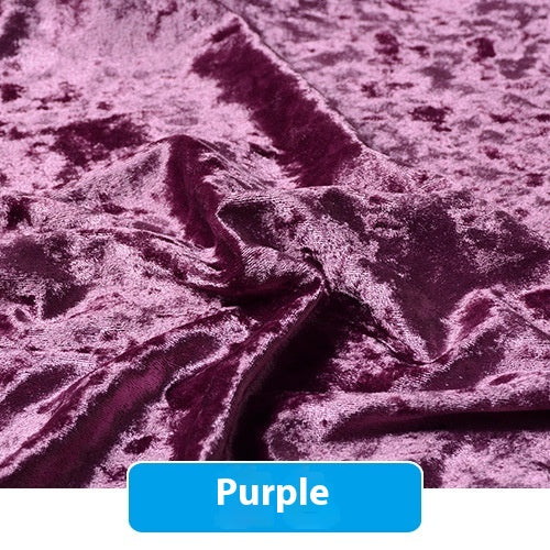 Multicolore Stretch Diamond Velvet Tissu Ice Flower Flannel