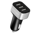 Chargeur de voiture USB 30W 5.5A 3 Adaptateur de chargeur de cigarette port USB