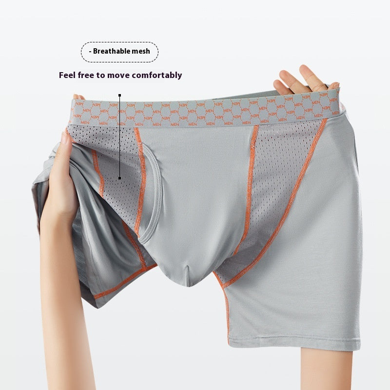 Boxers pour hommes Short en Mesh transparent