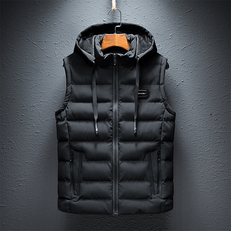 Veste mince rembourrée en coton pour homme