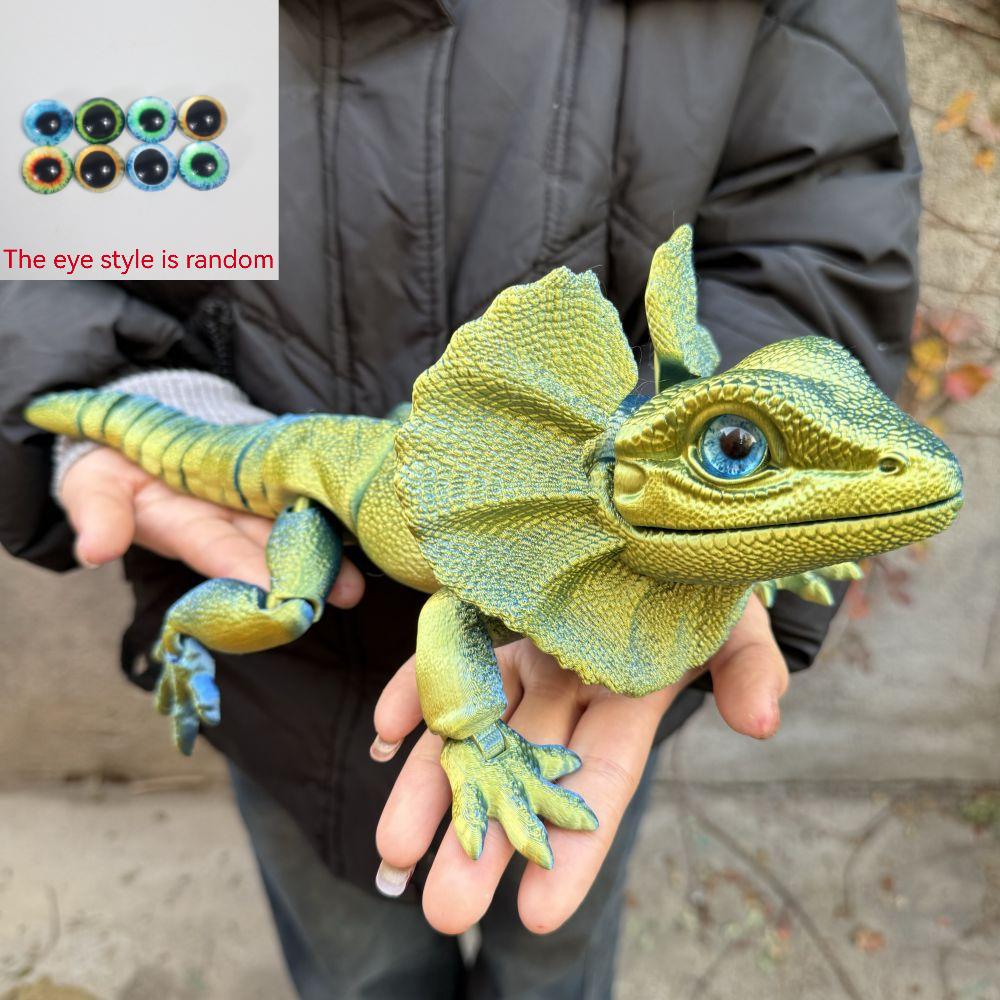 Modèle de caméléon animal de simulation imprimé en 3D