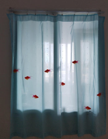 Rideau du poisson rouge