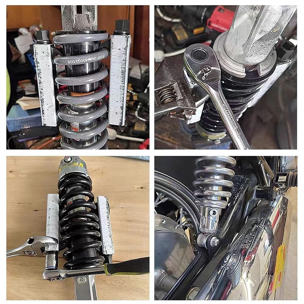 Outil de réparation de moto compresseur à ressort de bobine de moto 800KG Capacité