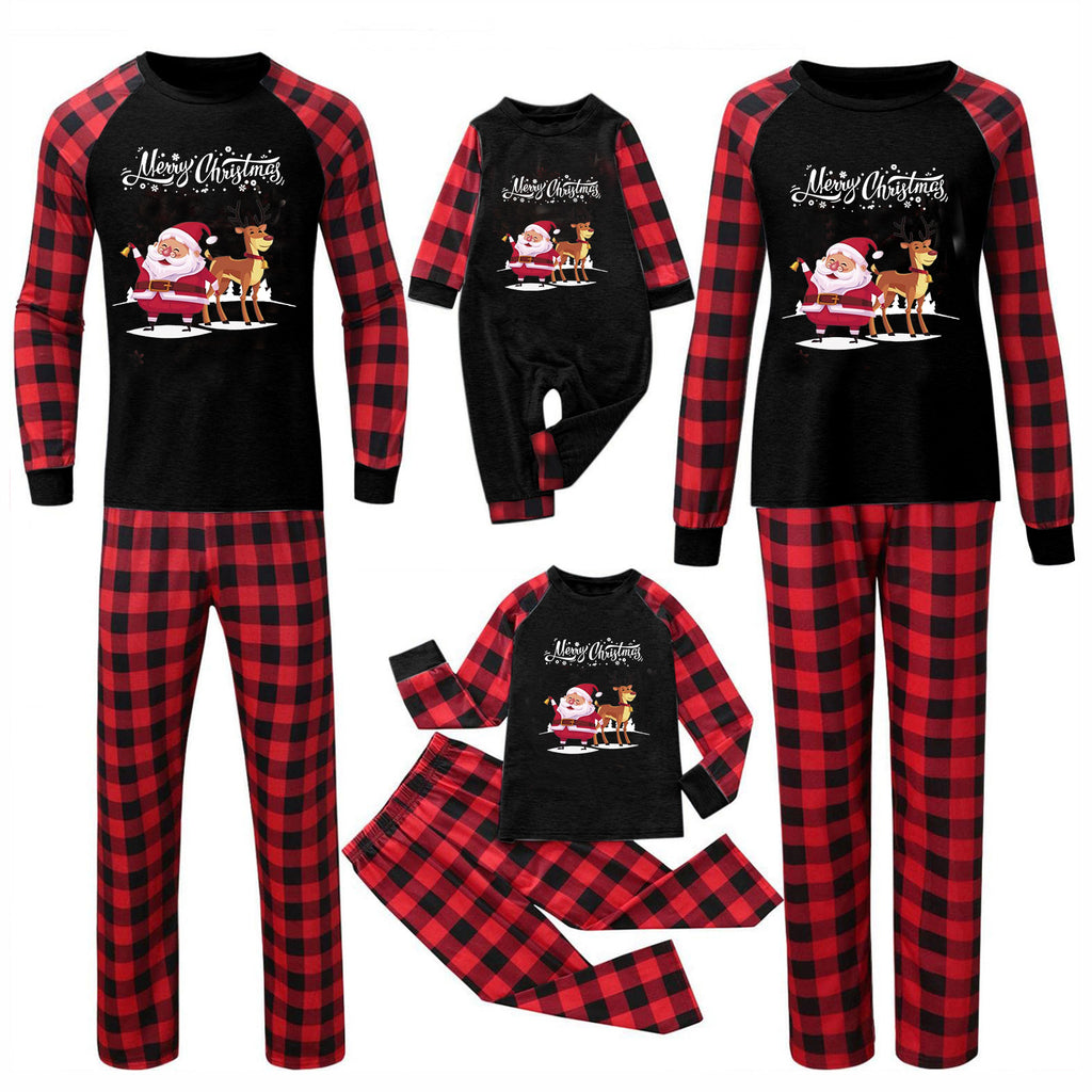 Costume de pyjamas de Noël pour parents et enfants