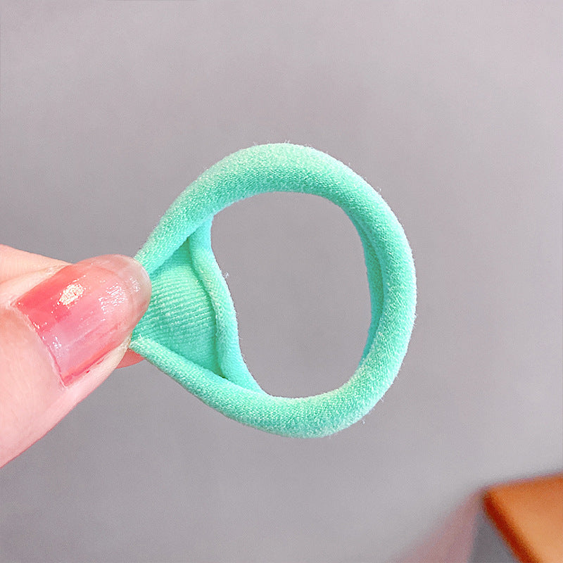 Anneau de serviette de bande de couleur en boîte très élastique