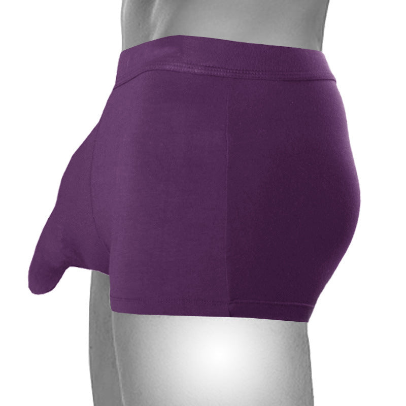 Sous-vêtements fendus en forme d'U en mid Waist pour hommes