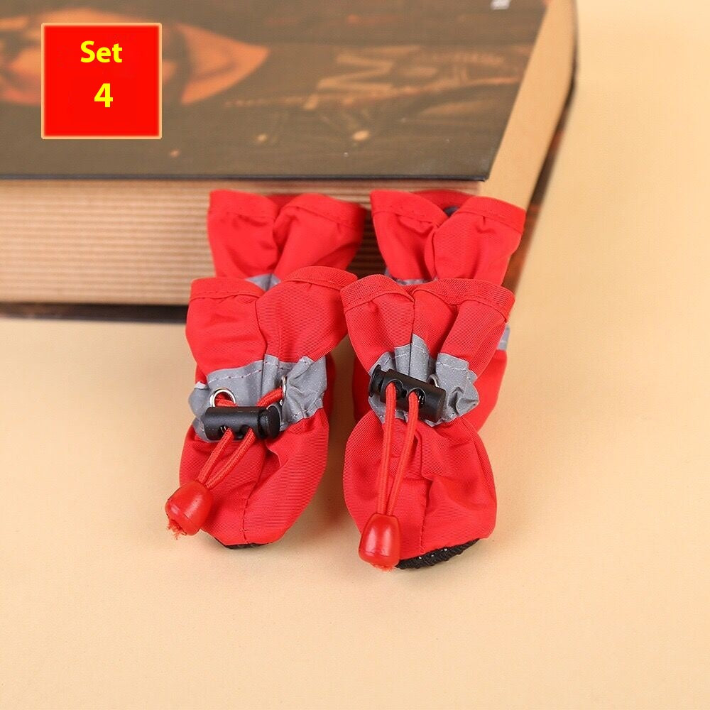 Chien de chien Quatre saisons Respirant Soft Bottom Chaussures de chien