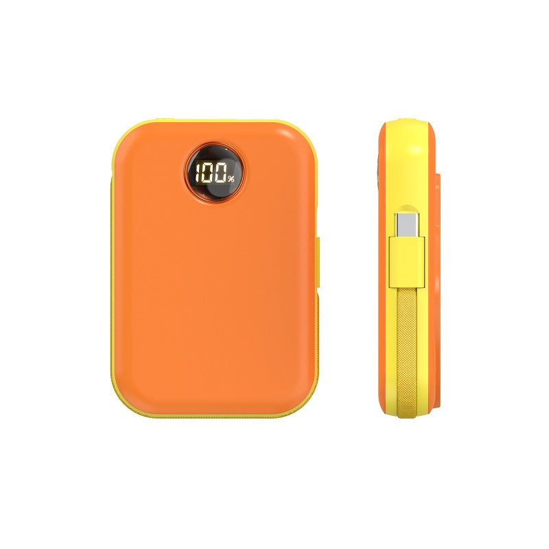Magnetic avec câble affichage numérique charge rapide alimentation portable