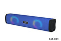 Haut-parleur privé Bluetooth sans fil Long Sound Heater USB Card TWS Couplet Color Light