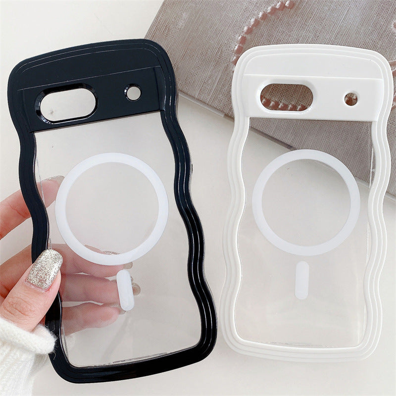 Personality Mode Simple Transparent Phone Case