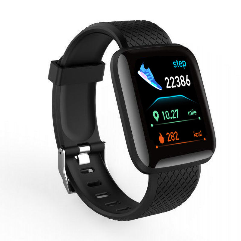 Couleur Écran Bracelet Sport Étape Compte Bluetooth Rappel Fréquence cardiaque Pression artérielle