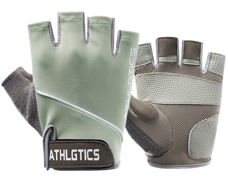 Gants de fitness Femmes Vélo de plein air Sport Gants demi-doigts