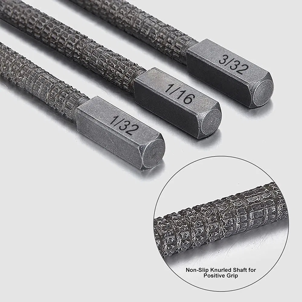 4 pièces de clou Setter & Center Punch Set 4" Wood Metal Super Impact Resistance USA