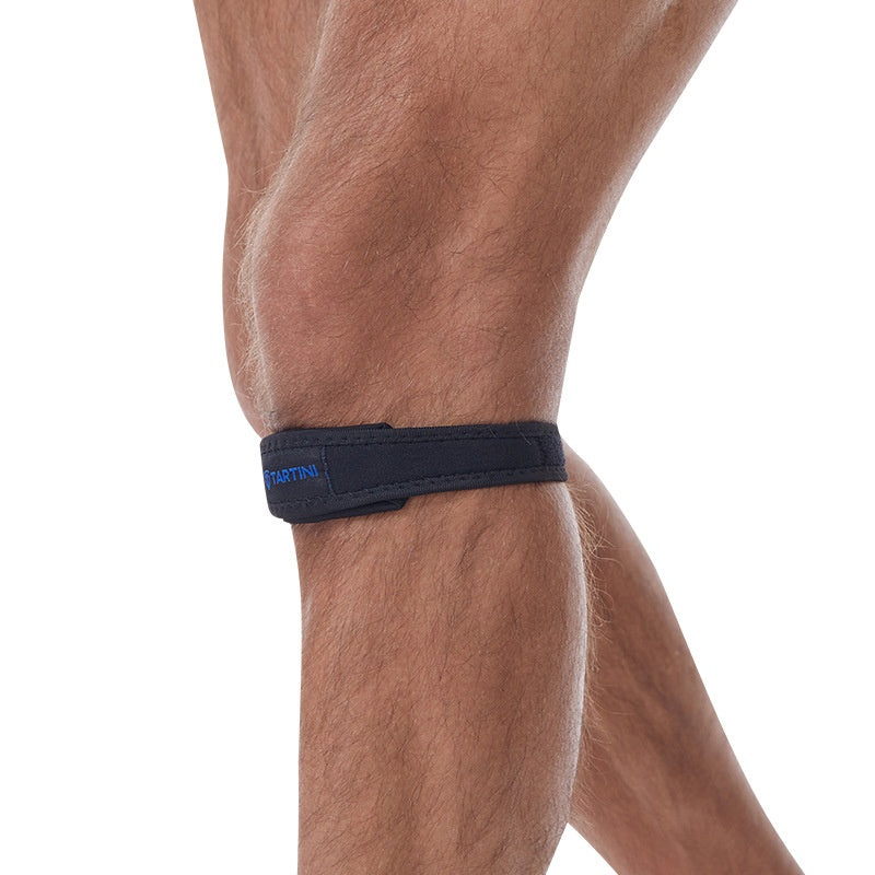 Trace de genou de sport pour hommes