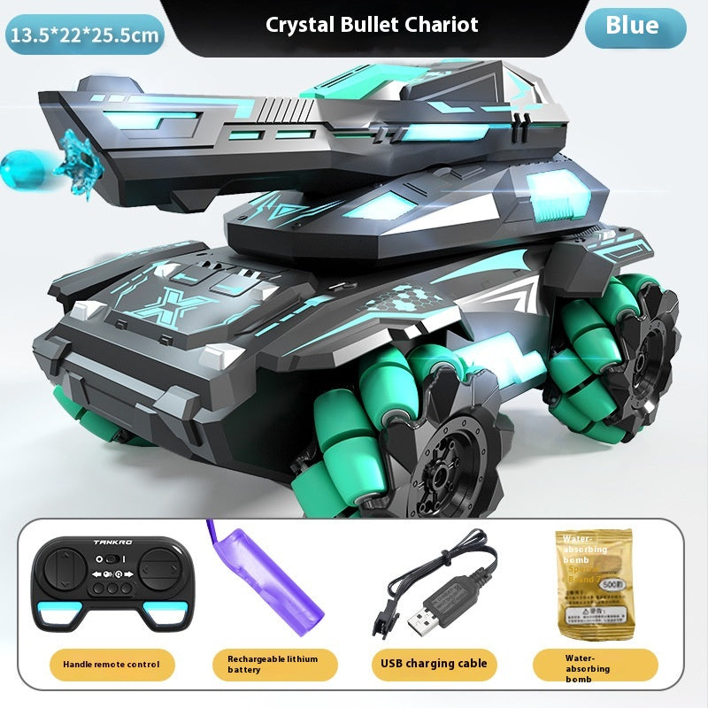 Armured Stunt Water Bomb Tank Children Toy Remote Control Car