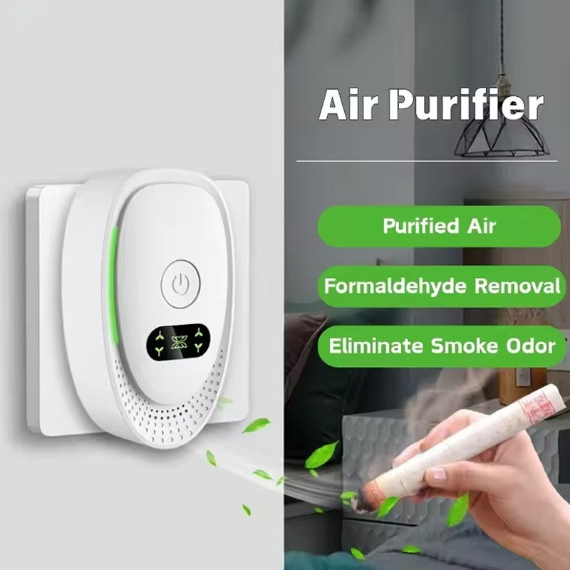 Purificateur d'air 2pcs pour les fumeurs de chambre Plug-in Négatif générateur d'ion AirPurifier