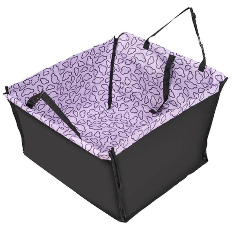 Tapis de voiture de voiture de PetDog Mat de voiture de Dog Mat de ligne arrière Siège simple pliable Double couche Tapis de voiture de chien