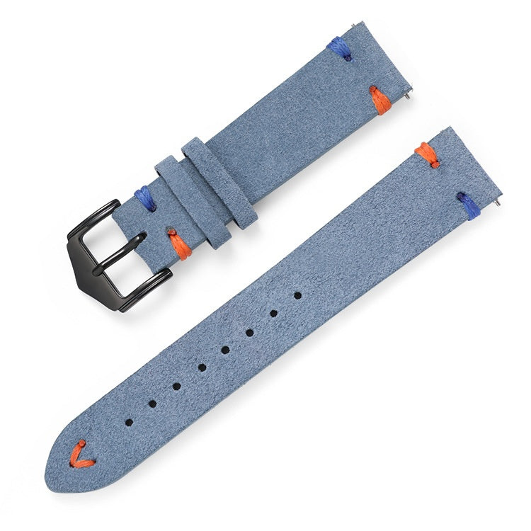 Bracelet en cuir véritable d'oreille brut à libération rapide