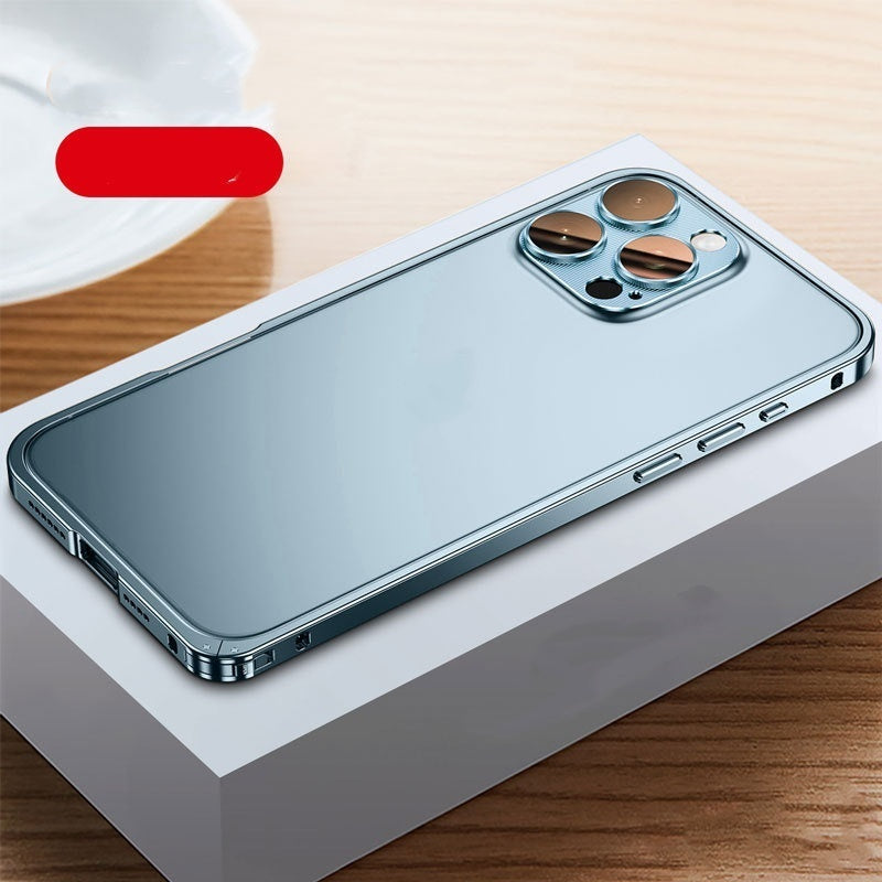 Applicable metal frame phone case protection