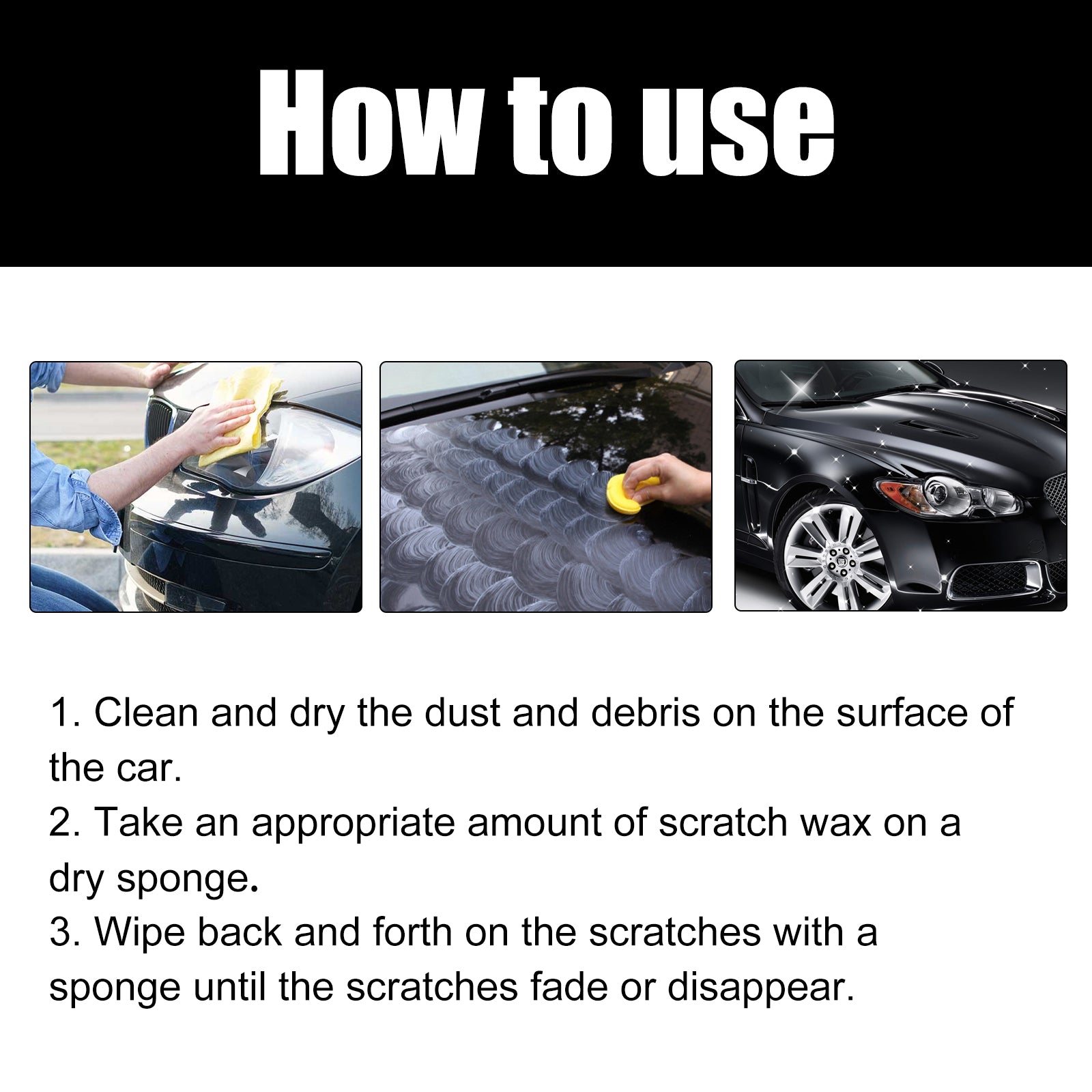 Wax de réparation de voiture Scratch