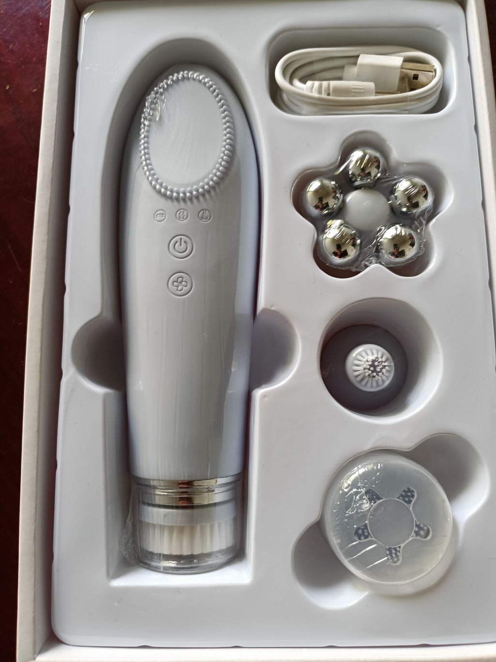 Nettoyeur visage chaud Sensation Pore électrique