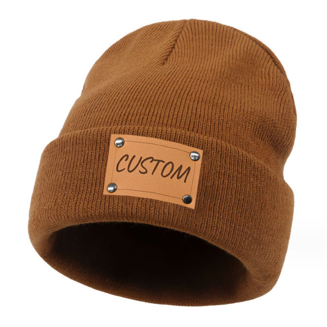 Capuchon tricoté pour bébé