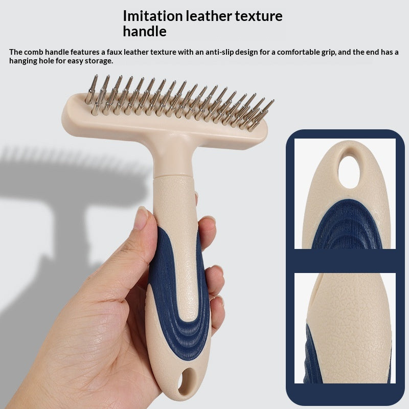 Brosse de grooming pour animaux de compagnie pour enlever les cheveux et les fourrures