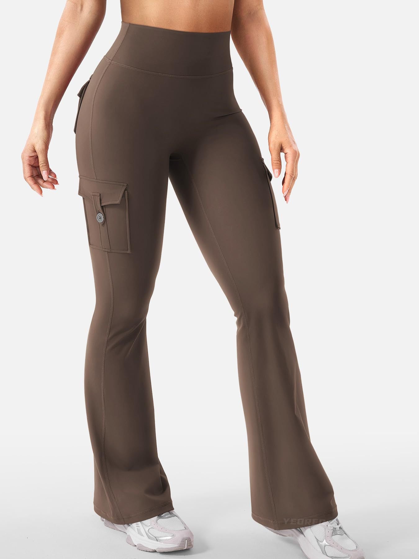 Pantalons de sport de plein air couleur solide pour femmes