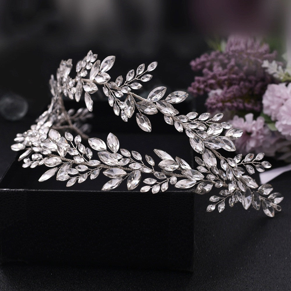 Creative Shaped Strass Bridal Headdress Hairband Robe de mariée Bijoux de coiffure