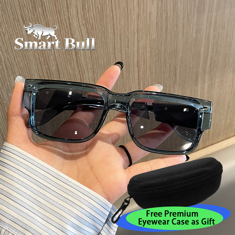 Lunettes de soleil retro à cadre épais pour hommes et femmes. Cette élégante lunettes