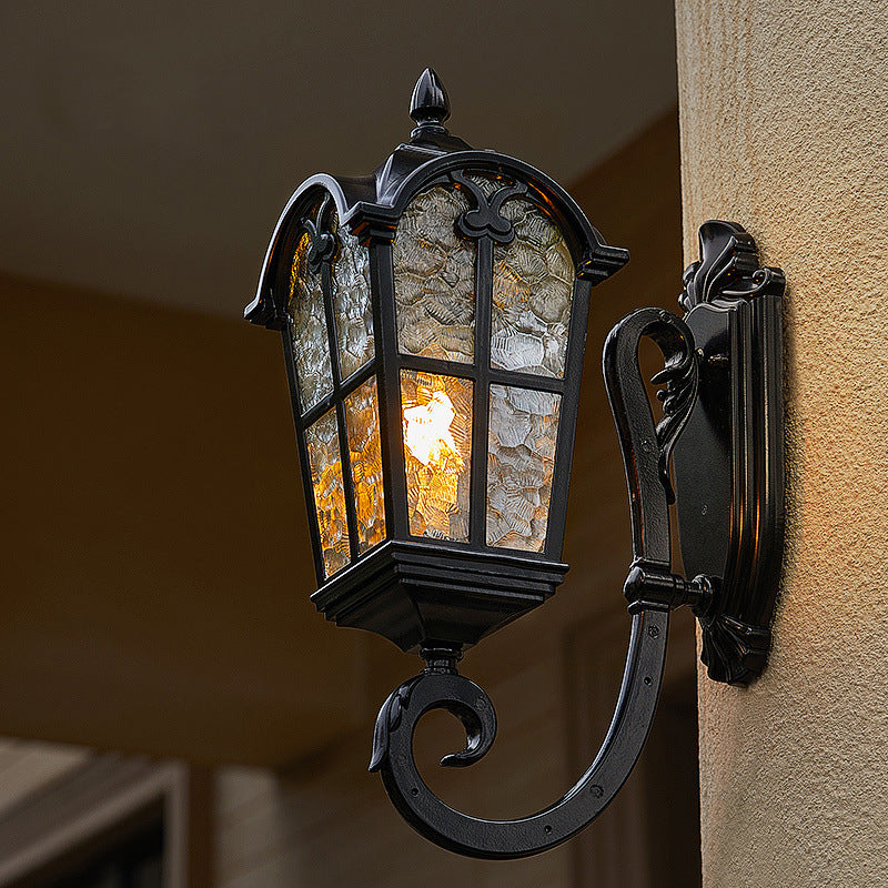Lampe murale solaire extérieure polyvalente européenne